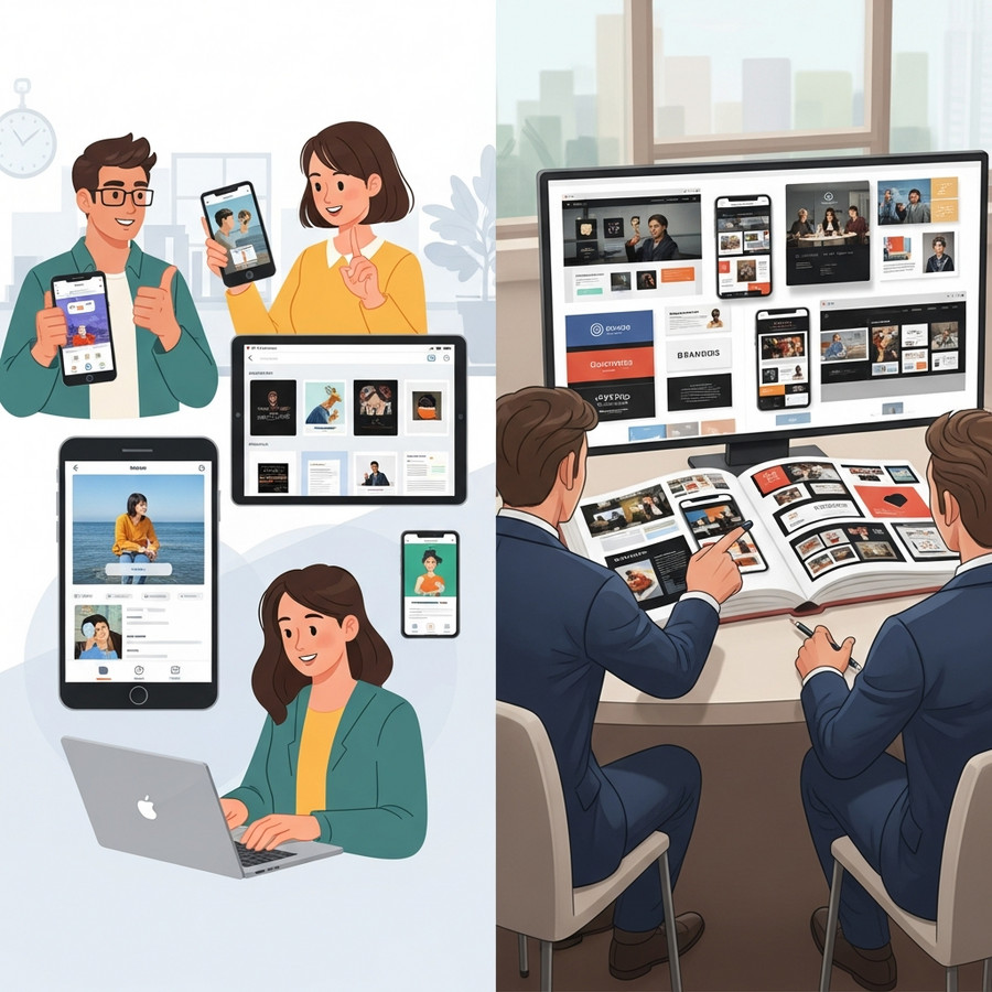 การปรับปรุงประสบการณ์ผู้ใช้งาน (UX) และการนำเสนอผลงาน
