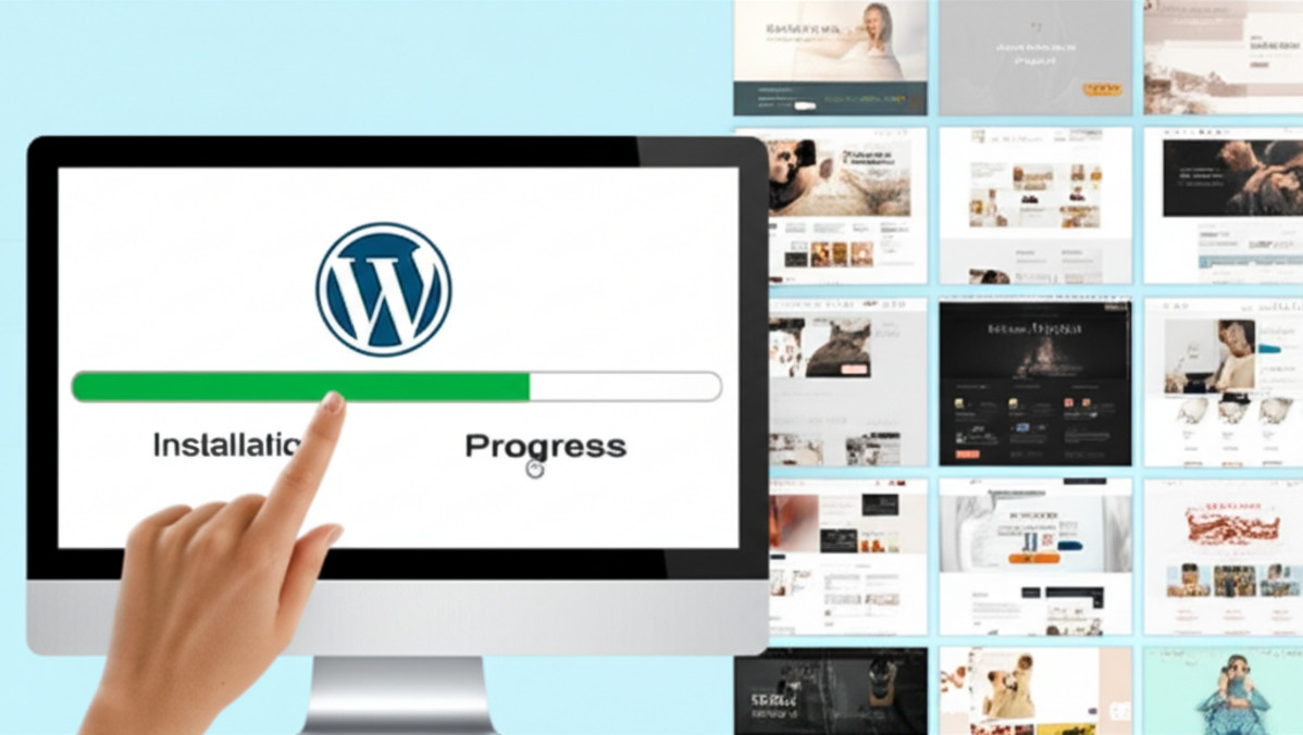 การติดตั้ง WordPress และการเลือกธีม